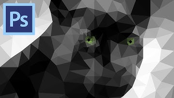Low Poly Art Tutorial - Photoshop CS6