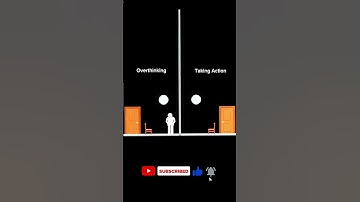 Overthinking vs Taking Action | #shorts #moneylove #tiktokeffects