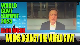 New Elon Musk Interview At World Government Summit 2023 (Full Virtual Speech with Timestamps)