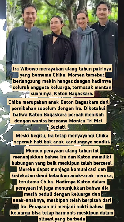 Ira Wibowo Rayakan Ultah Chika Bagaskara #irawibowo #katonbagaskara #trending #shorts #feedshorts