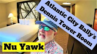 🟡 Atlantic City | Bally's Hotel & Casino Dennis Tower Room Tour. Just How Bad Is It? Plus Pizza!