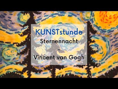 Video: Der Künstler Stellt Das Berühmte Van-Gogh-Gemälde Mit Der Cut-Paper-Technik Nach