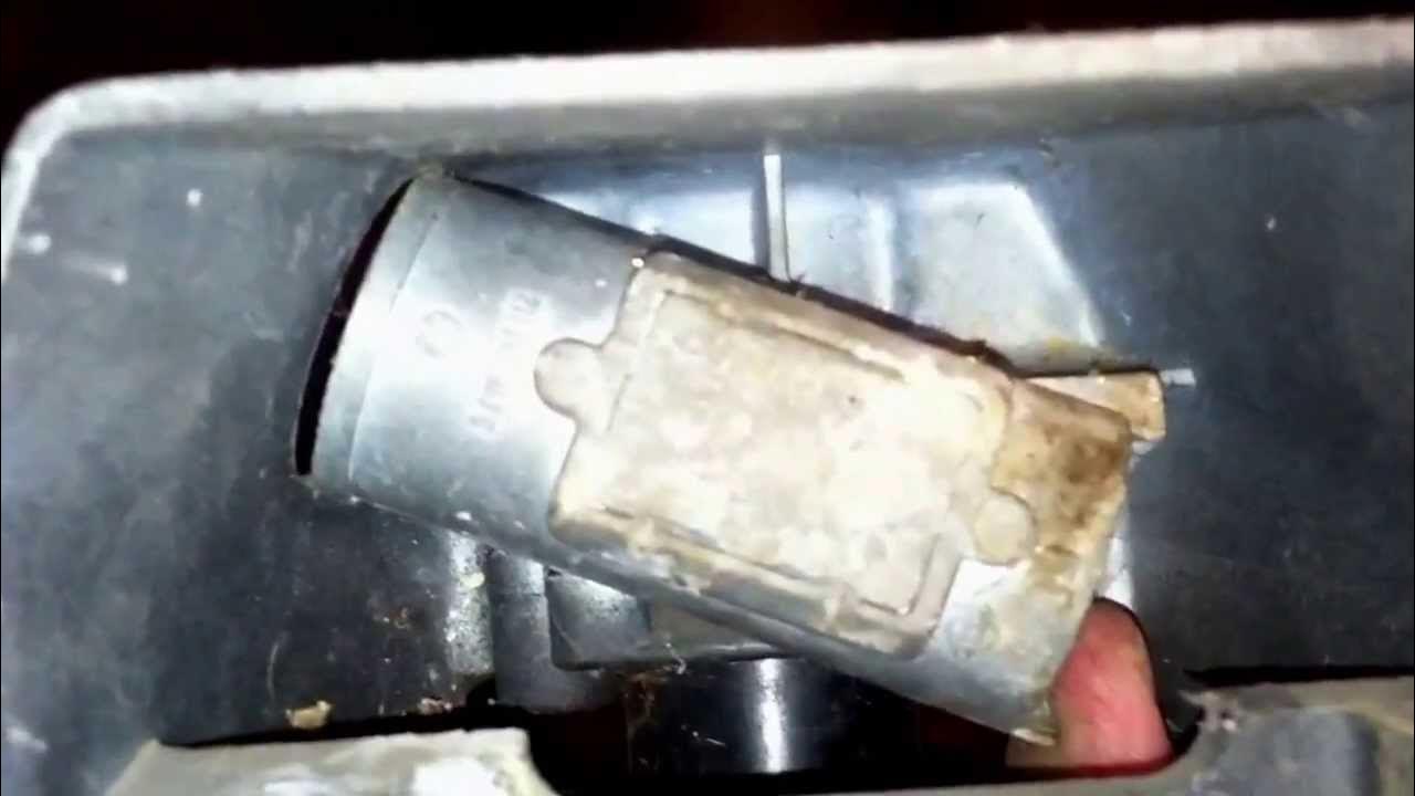How to remove VW bus ignition cylinder YouTube