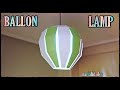 🎈LAMPARA DE TECHO INSTALACION - BALLOON - decora tu habitación 3D PAPERCRAFT / DIY  - Diseño Ecogami