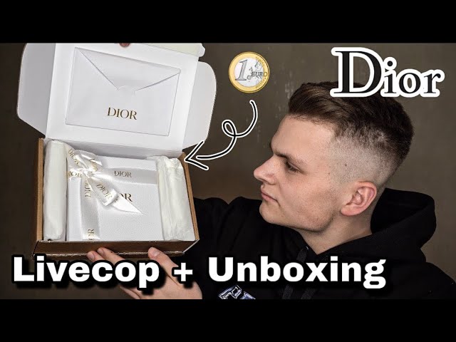 Dior Oblique Jacquard Wallet & Card Holder, Unboxing, 4K