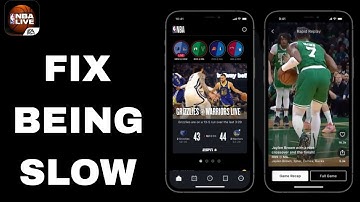 How To Fix And Solve Being Slow On NBA Live App | Final Solution