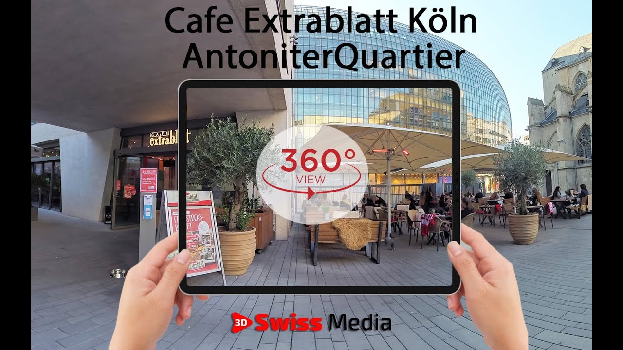 Cafe Extrablatt Köln AntoniterQuartier - 360 Virtual Tour Services