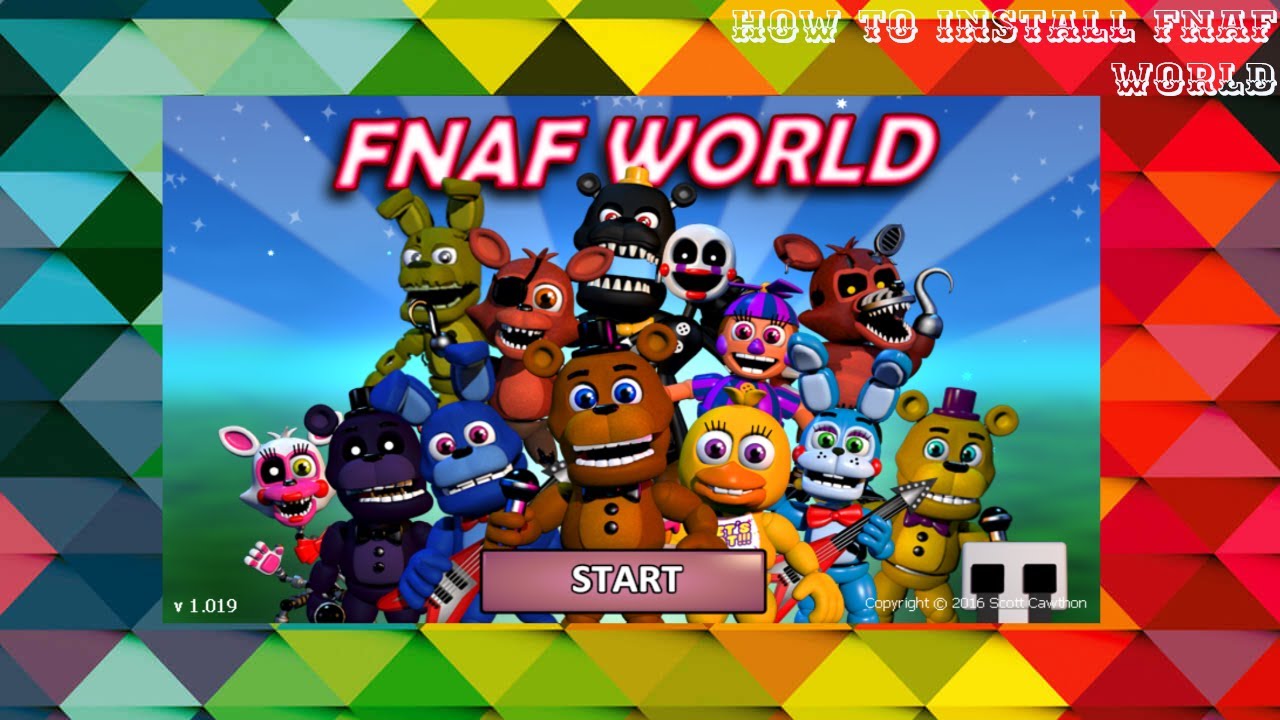 How to install Fnaf World through steam (Working 2023) 