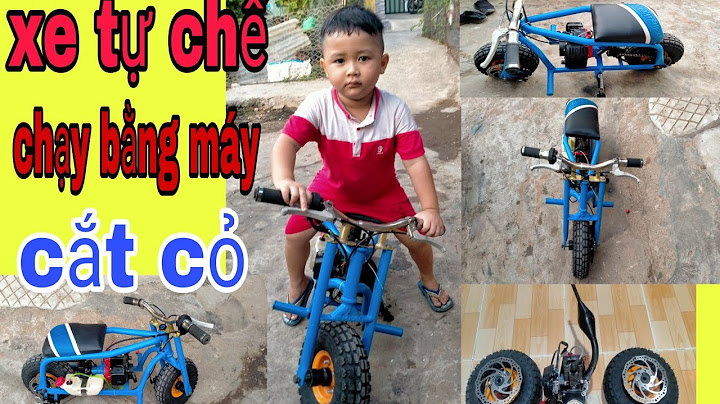 Chế tạo xe bằng máy cắt cỏ