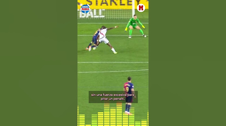 Pérez Burrull explica el gol anulado al Rayo #shorts