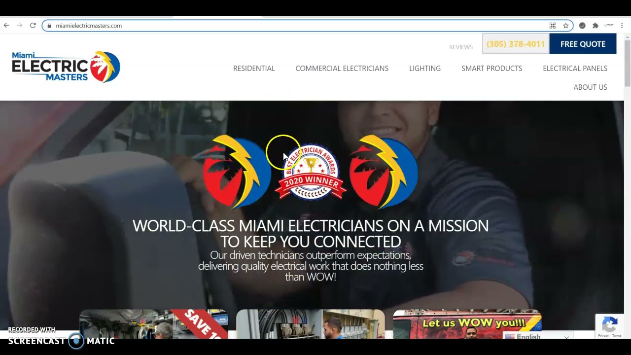 Miami Electric Masters | Electrician Miami