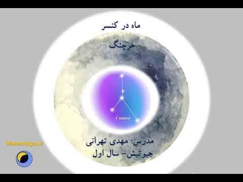 چاندرا ماه در خرچنگ از سری ویدئوهای چاندرا در بروج ترم اول سال اول جیوتیش 