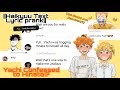 Yachi likes Hinata! || The Simps are Jealous!? || Haikyuu Lyric prank ft.Shiro