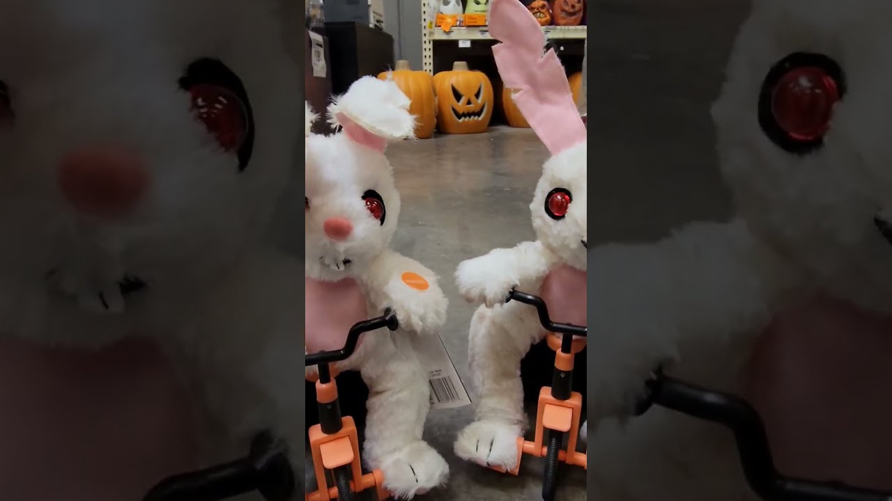 Creepy Rabbit on a Tricycle #shorts