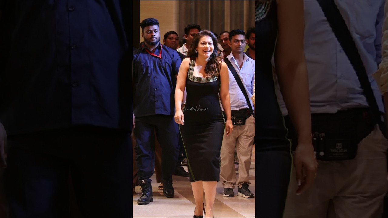 Kajol makes a grand entry with her team and Co-star Jisshu at The Trial 2 Event 