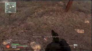 Modern Warfare 2 Throwing Knife fail