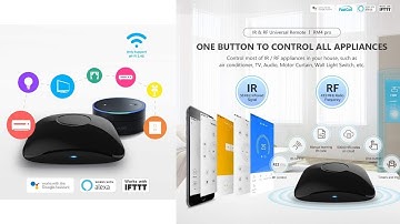 Smart Home Automation Intelligent Remote Controller 4G With Alexa Google Home
