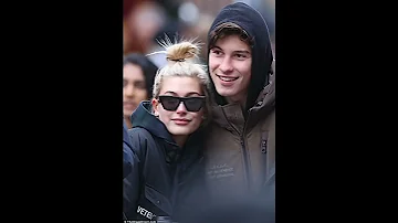 Shawn Mendes with Hailey bieber Vs Camila Cabello😍 #shorts