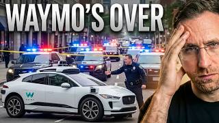 Robotaxi BLOCKD Active POLICE Scene: Waymo vs Tesla Cybercab