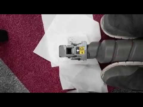 How to clean the toner waste box of Kyocera printer