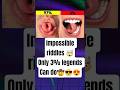Only 1% can do 😎🤠 Riddles | Riddles in English | Riddles with answers #funnyeffect #shortfeed