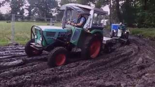 Oldtimertreffen Fato 2016, Schlammschlacht am Eingang