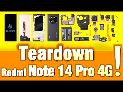 Redmi Note 14 Pro 4G Teardown | Redmi Note 14 Pro 4G full Disassembly