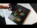 Discovering NEW Acrylic Pouring Technique?? | MugPull - ABcreative