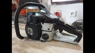 Fixing and cleaning a Dolmar 112 Silverstar Edition chainsaw