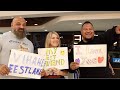 Embarrassing Rauno at the Airport! Loz and Liz Down Under