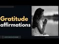 Thank you affirmations   gratitude affirmations to manifest your desires  give thanks