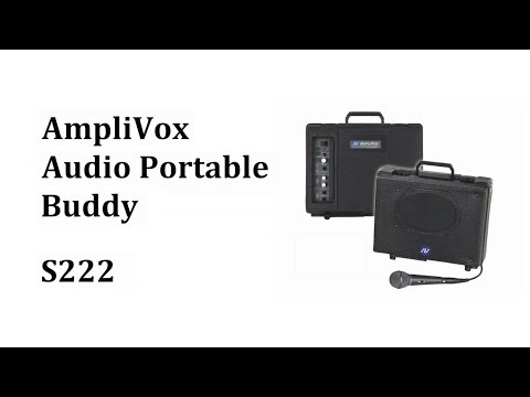 S222 Audio Portable Buddy with Dynamic Handheld Mic