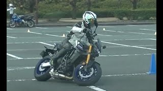#2023MGymkhanaWC1 Yukio Watanabe Japan Yamaha MT 09 42 42sec
