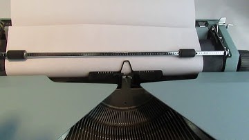 Facit Portable Typewriter