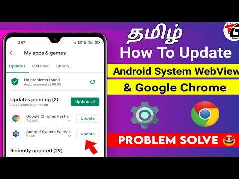 Android System WebView & Google Chrome Update Problem Solution | Android system webview not update ?