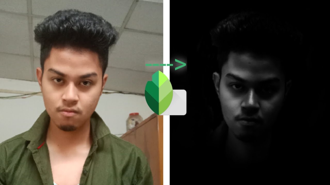 How to make Dark portrait | Snapseed mobile editing | Mobile photo editing tips | Dark tone effect |