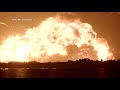 Blue Origin rocket erupts into fireball on launch pad
