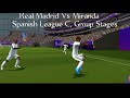 Real Madrid Vs Miranda de Ebro // Spanish League C / Round 8 #sports #football