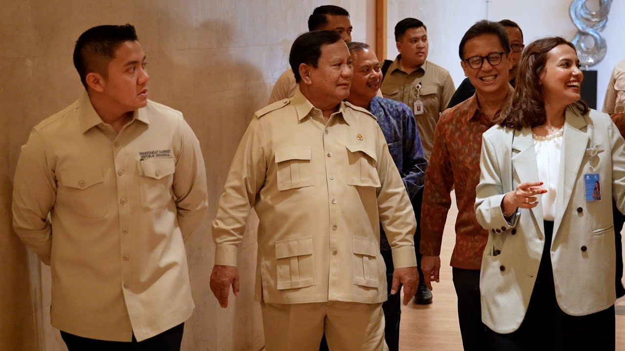 Presiden Prabowo Resmikan Ngoerah Sun Wellness and Aesthetic Center, Denpasar, 25 Juni 2025