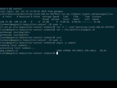 qmail on CentOS 7, using pkgsrc (1/2)