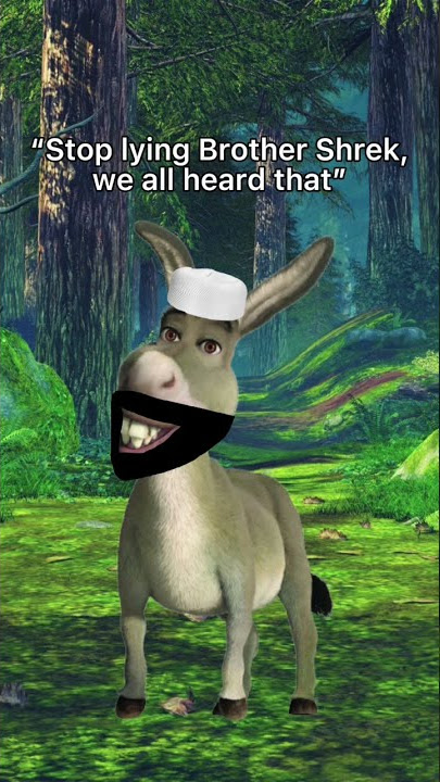 SHREK BROKE HIS WUDU