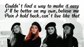 Little Mix - The Cure (Stripped) [Lyrics + Color Coded]