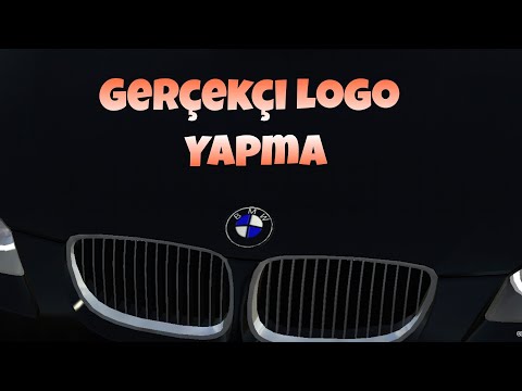 Car Parking'de Gerçekçi BMW Logosu Yapımı