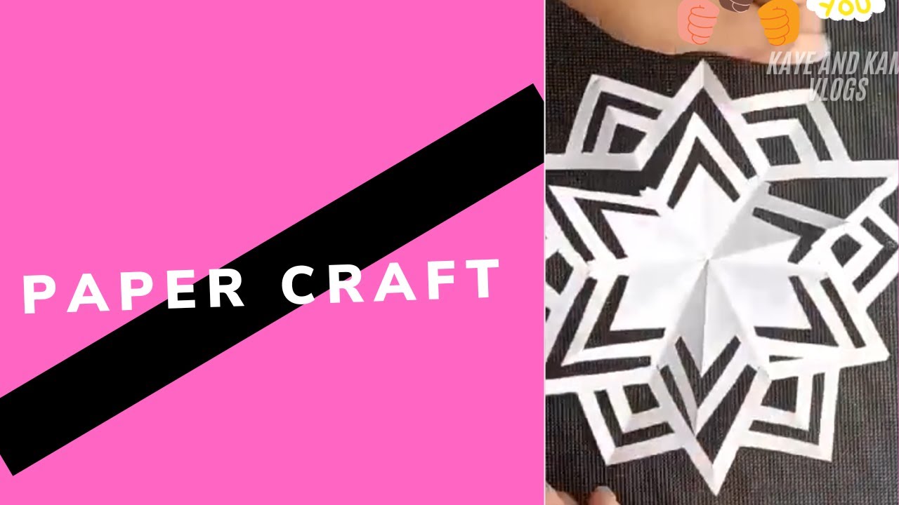 EASY WAY TO CUT CUTE PAPERCRAFT #papercraft #diy #creative - YouTube