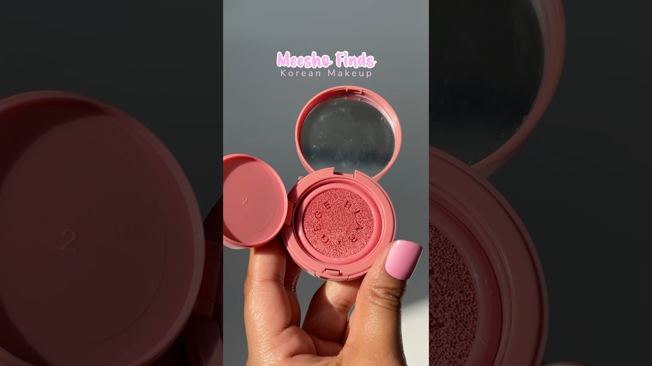 ✨Meesho Finds✨ | Korean Makeup | Cushion Blush | Comment below for links 🔗