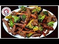 Como hacer carne con brocoli. Comida China