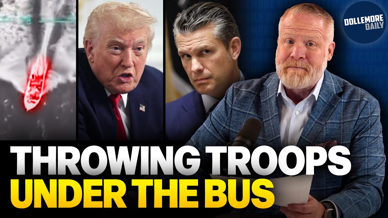 Trump & Hegseth ARE BLAMING NAVY ADMIRAL for War Crimes They Ordered!!!