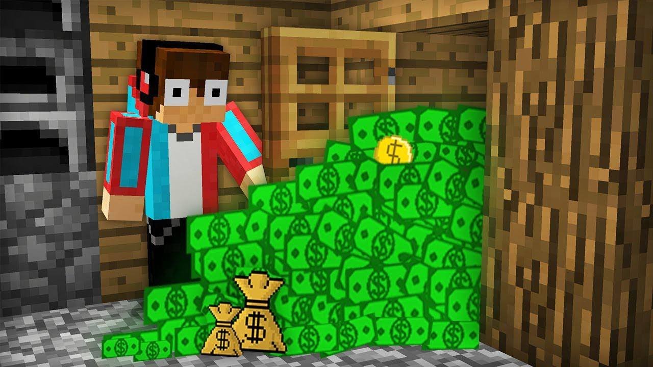 😱 MILLIONS OF MONEY APPEARED IN MY HOUSE!  | MINECRAFT 