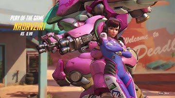 Quintuple kill with D.Va in a competitive game!
