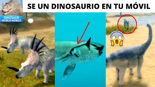 GRAN MUNDO DE DINOSAURIOS EN TU MÓVIL !!!  Dinosaur World Mobile Roblox